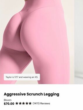 Buff Bunny Aggressive Scrunch Leggings